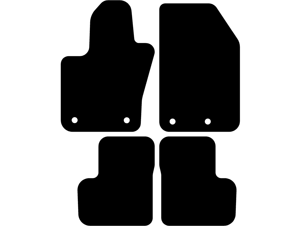 Tapis passager avec des fixations