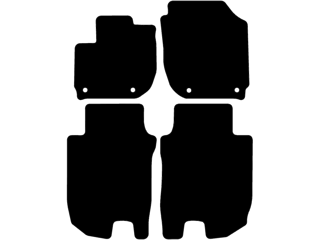 Tapis passager avec des fixations