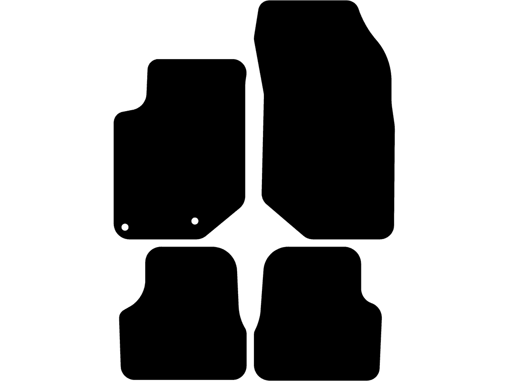 Corsa F | Essence/Diesel | Tapis passager sans fixations