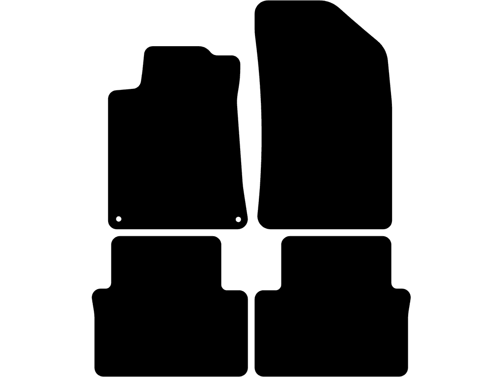 Berline / SW | Deux tapis arrières séparés | Version 1