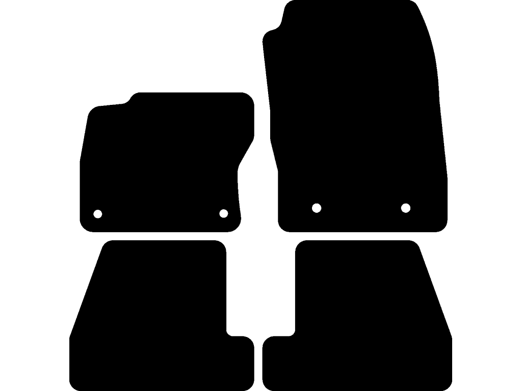 Mk3 | 5 portes / Break / Berline | Tapis passager avec des fixations | Version 2