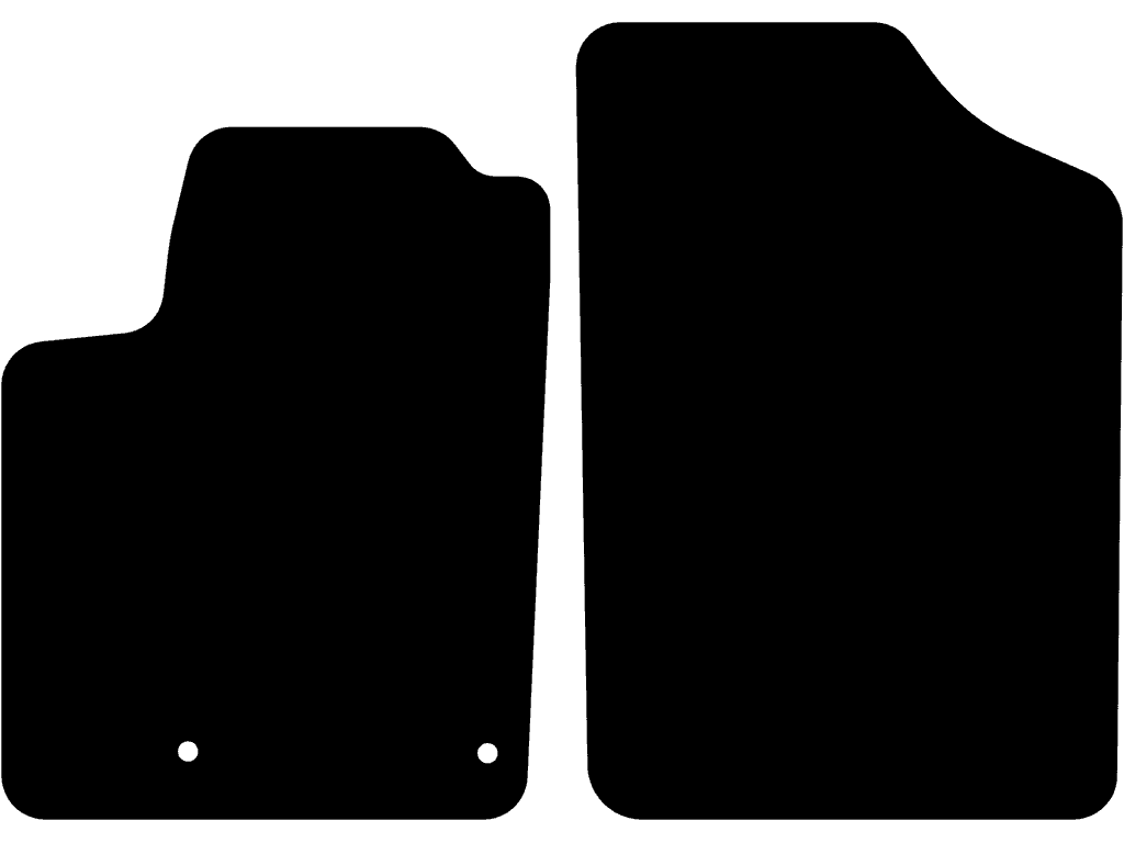 1 | Système de fixation: Clips ovale avec vis