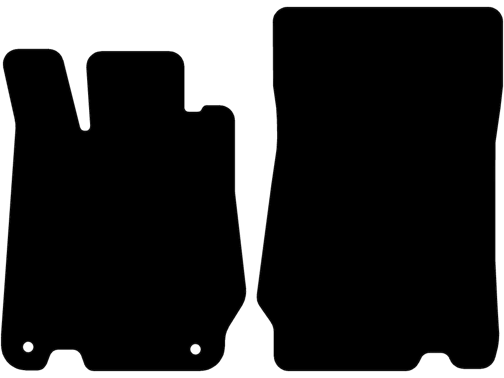 Tapis passager sans fixations | Système de fixation: Clips ovale avec vis