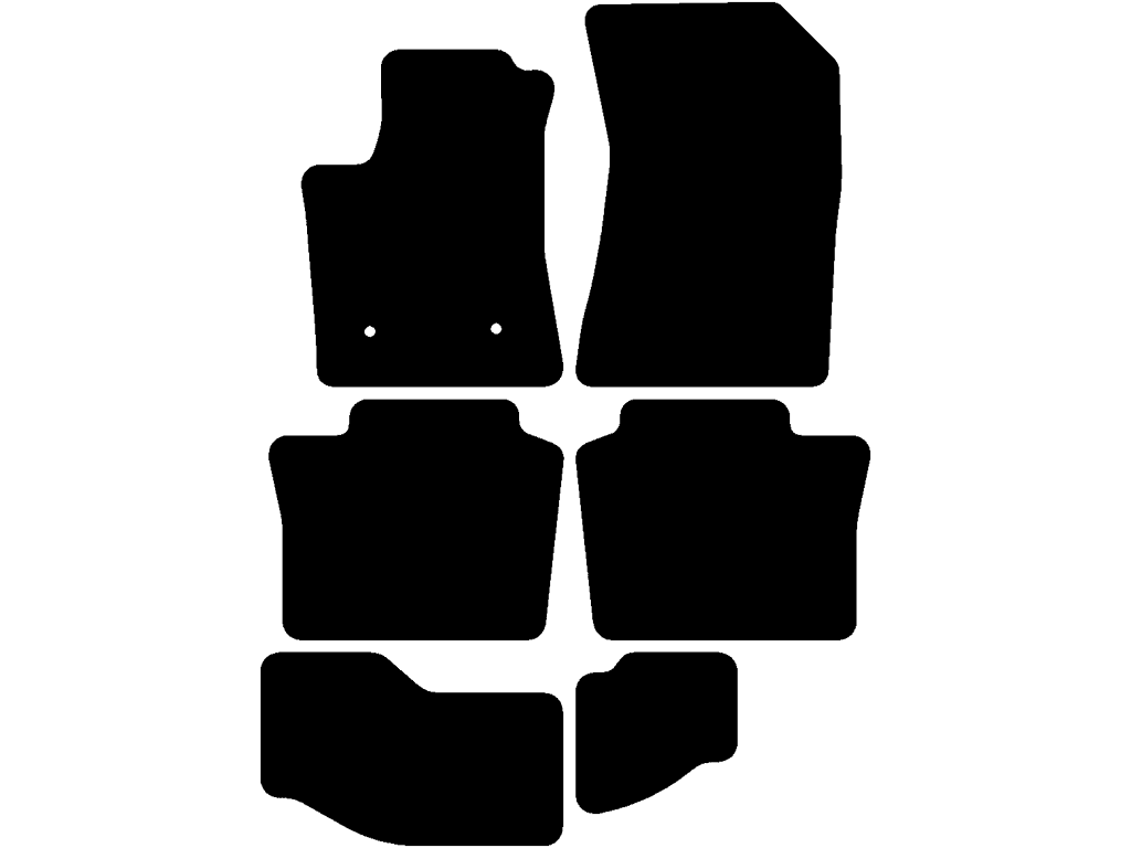 7 sièges | Compatible avec version à plancher incliné (conducteur & passager)