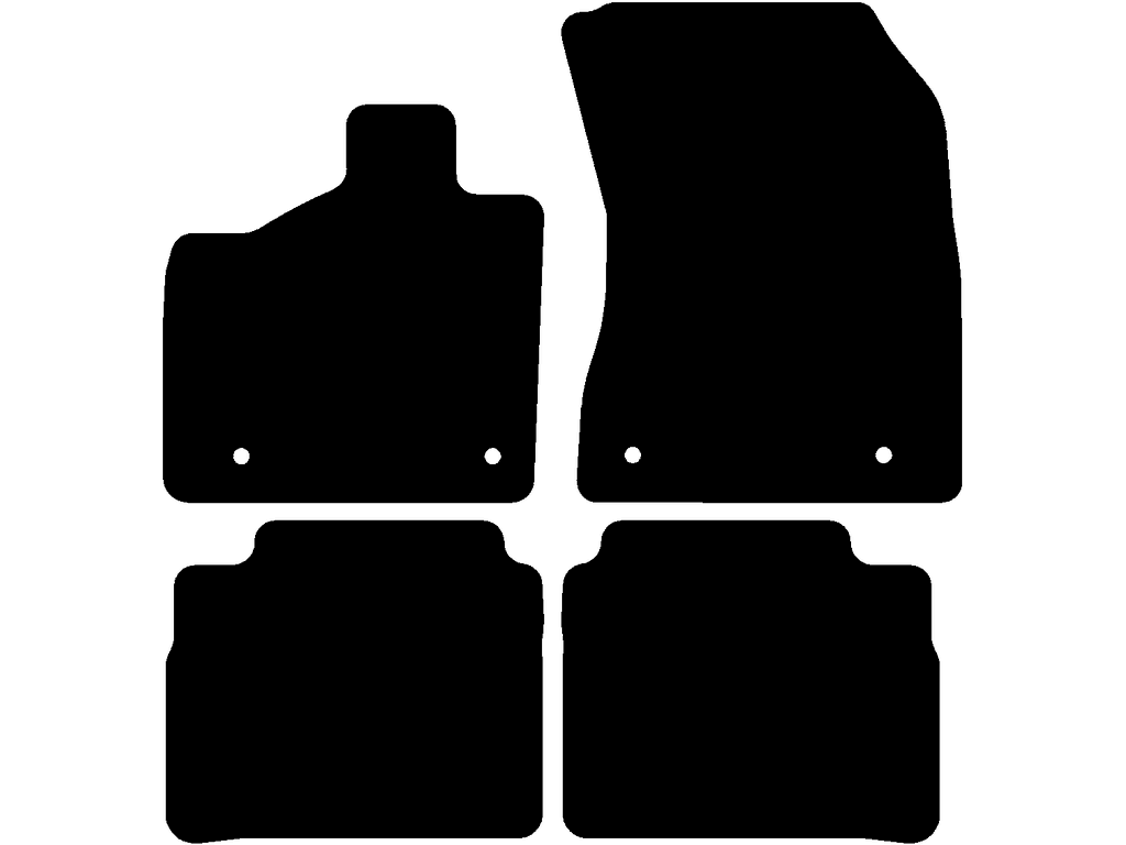 5 sièges | Version 2 | Entraxe fixations (chauffeur) 30,8 cm