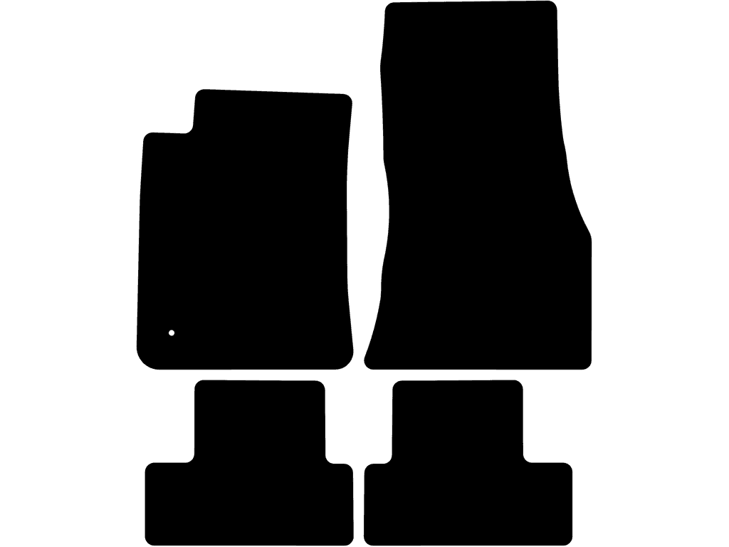 Tapis passager sans fixations | Système de fixation: Clips (14 mm)