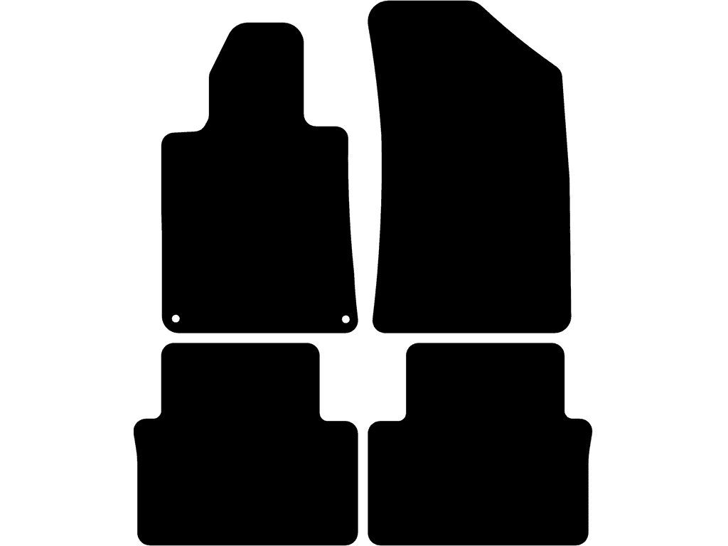 Berline / SW | Deux tapis arrières séparés | Version 2