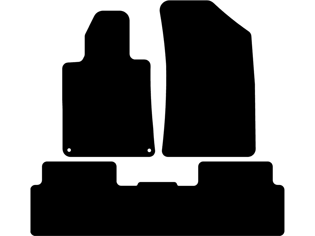 Berline / SW | Tapis arrière en un bloc | Version 1