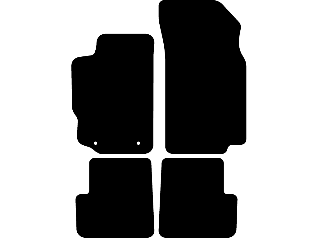 Coupé / Break / Berline | Entraxe fixations (chauffeur) 24,3 cm | Version 2