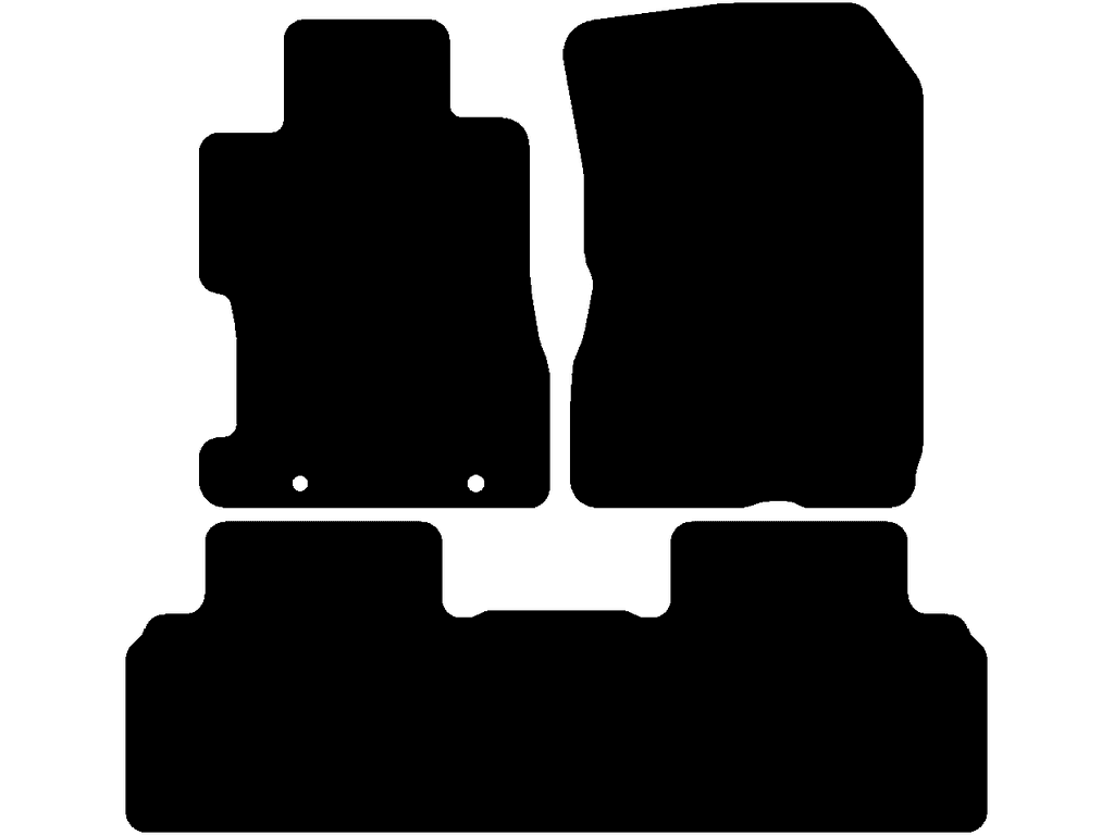 4 portes | Système de fixation: Clips ovale