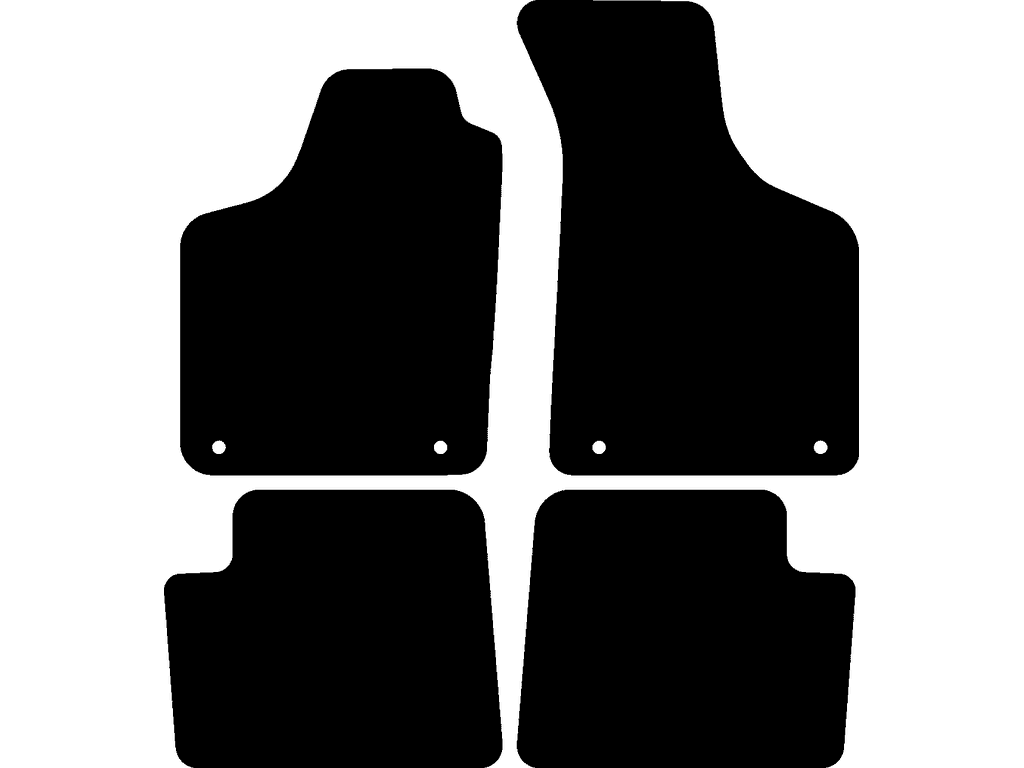 1 | Tapis passager avec des fixations