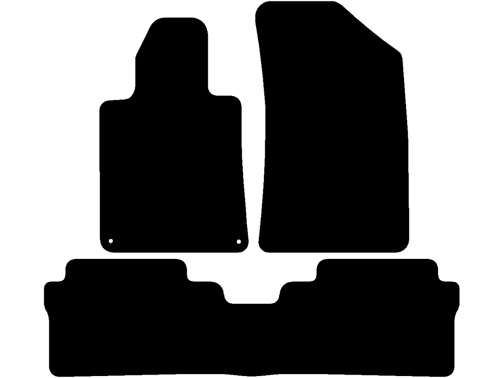 Berline / SW | Tapis arrière en un bloc | Version 2