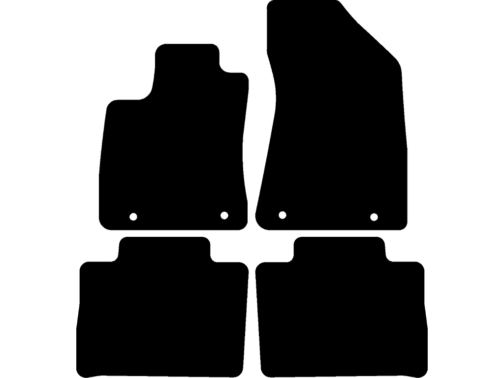 EV | Système de fixation: Clips ovale (vertical)