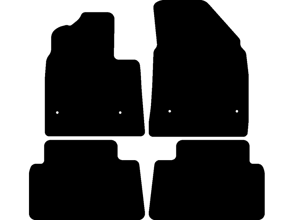 Tourer / Berline | Deux tapis arrières séparés