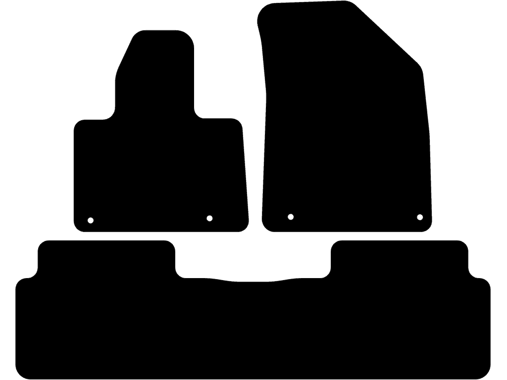 Berline / Tourer | Tapis arrière en un bloc