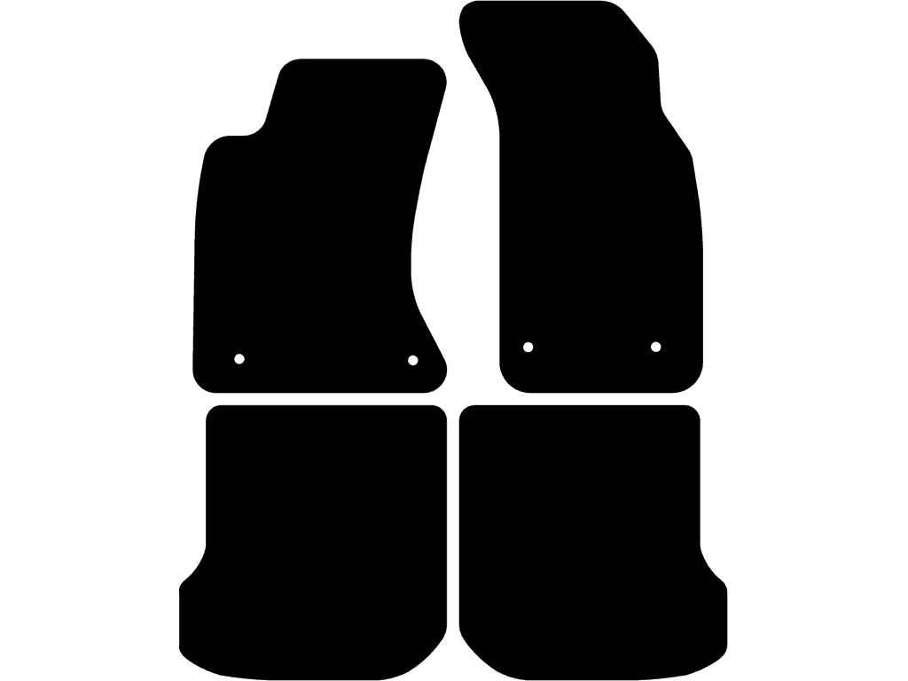 Avant / Berline | Système de fixation: Clips fermé