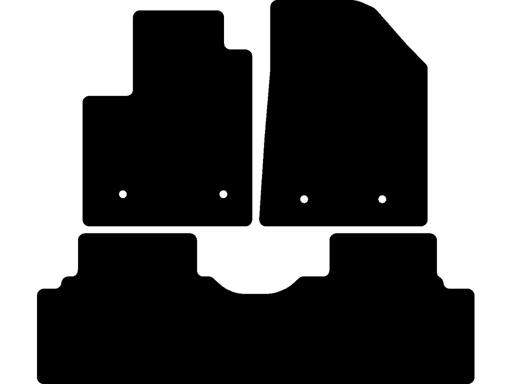 Électrique | Tapis arrière en un bloc | Version 1