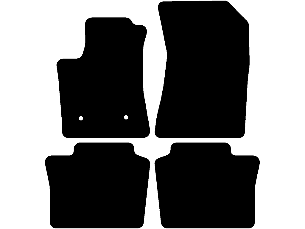 5 sièges | Compatible avec version à plancher incliné (conducteur & passager)