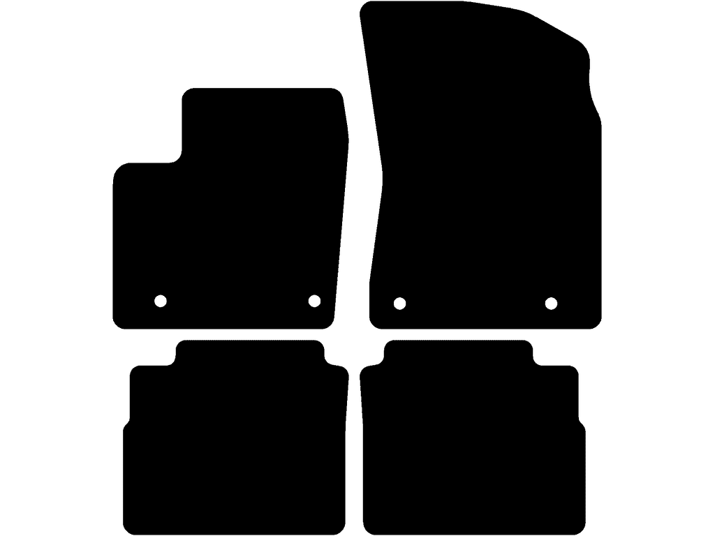 5 sièges | Version 1 | Entraxe fixations (chauffeur) 30,8 cm