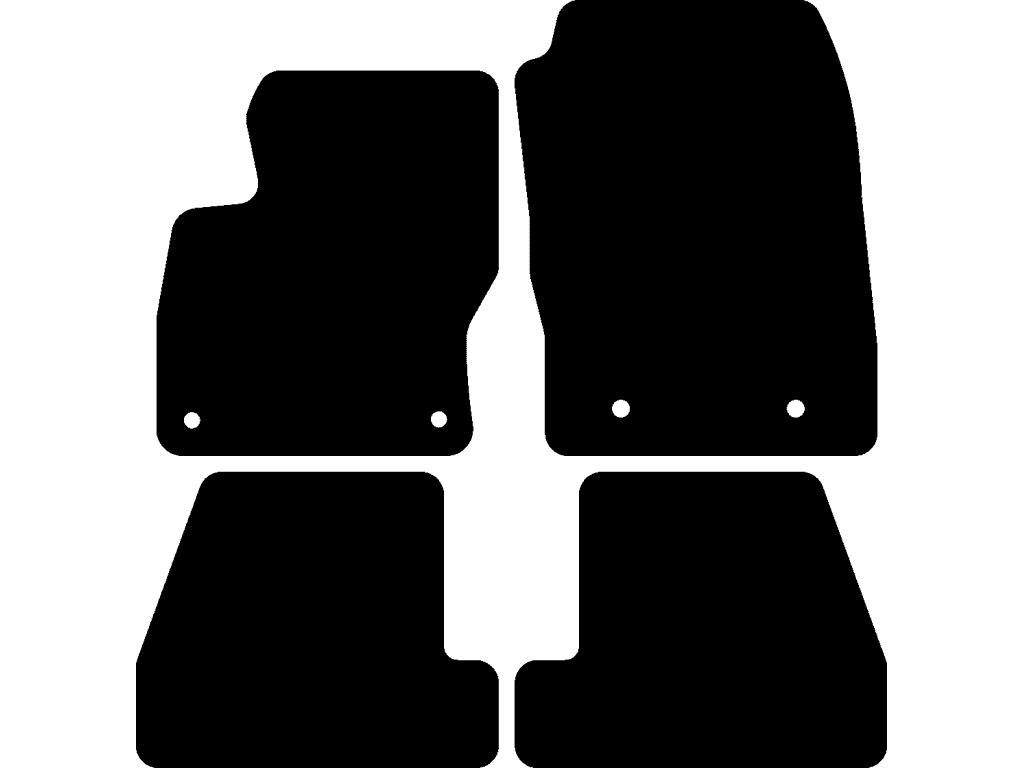 Mk3 | 5 portes / Break / Berline | Tapis passager avec des fixations | Version 1