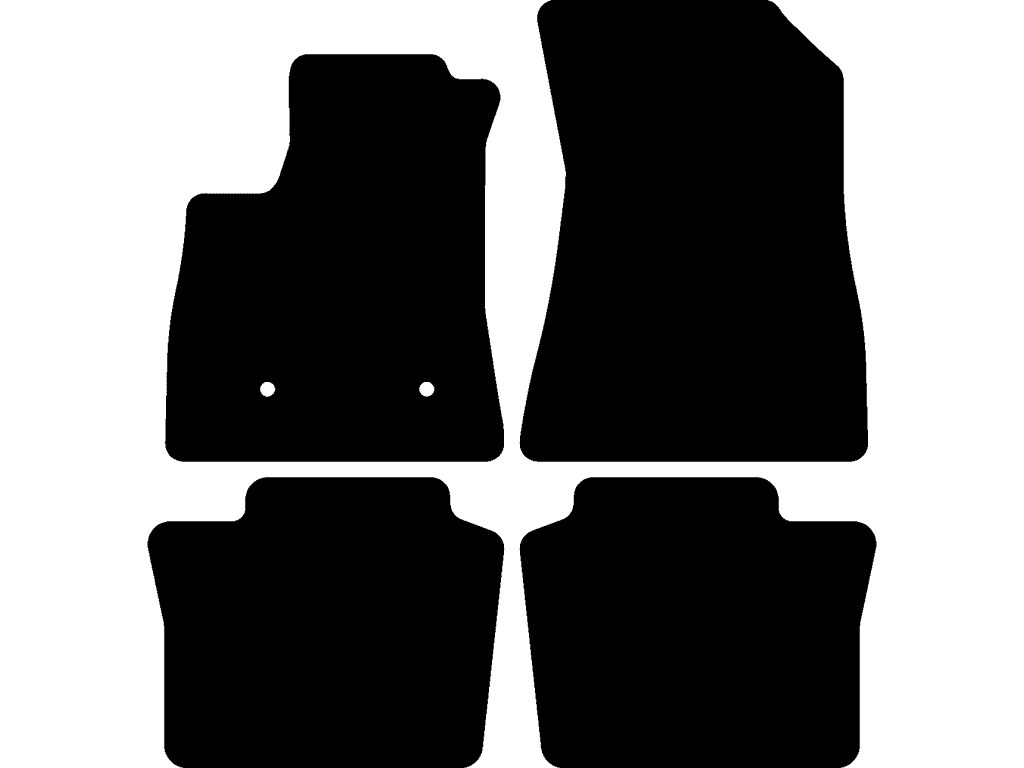 5 sièges | Compatible avec version sans plancher incliné (conducteur & passager)