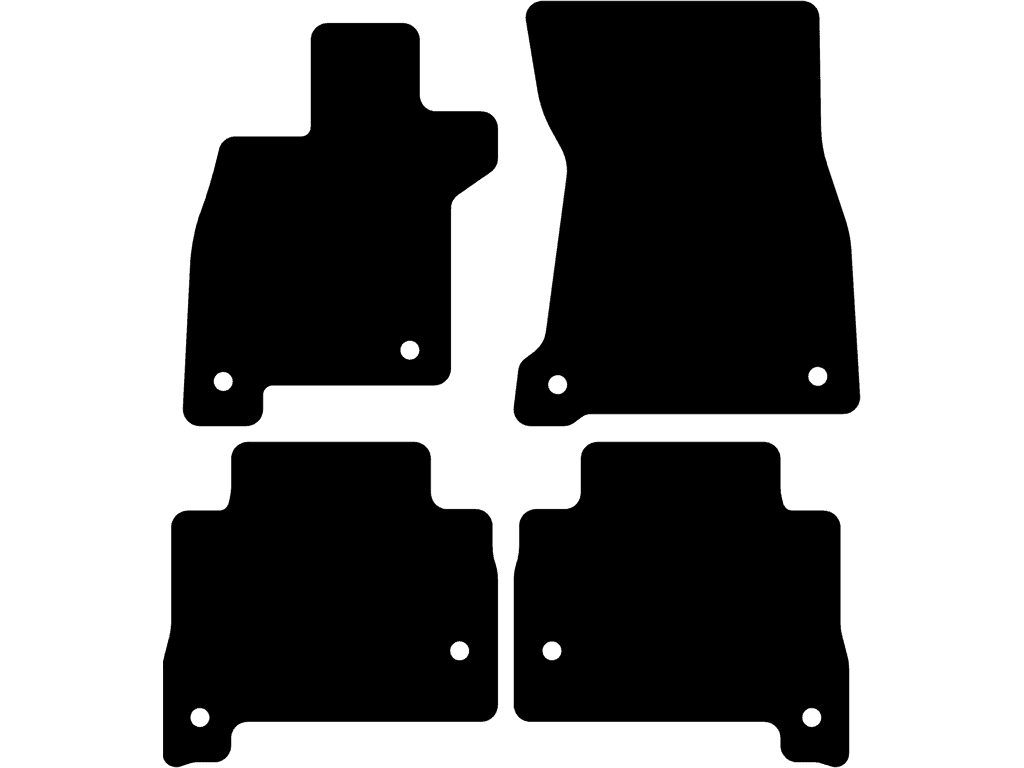 Tapis pour Lexus LS 500h 2018 - 2025