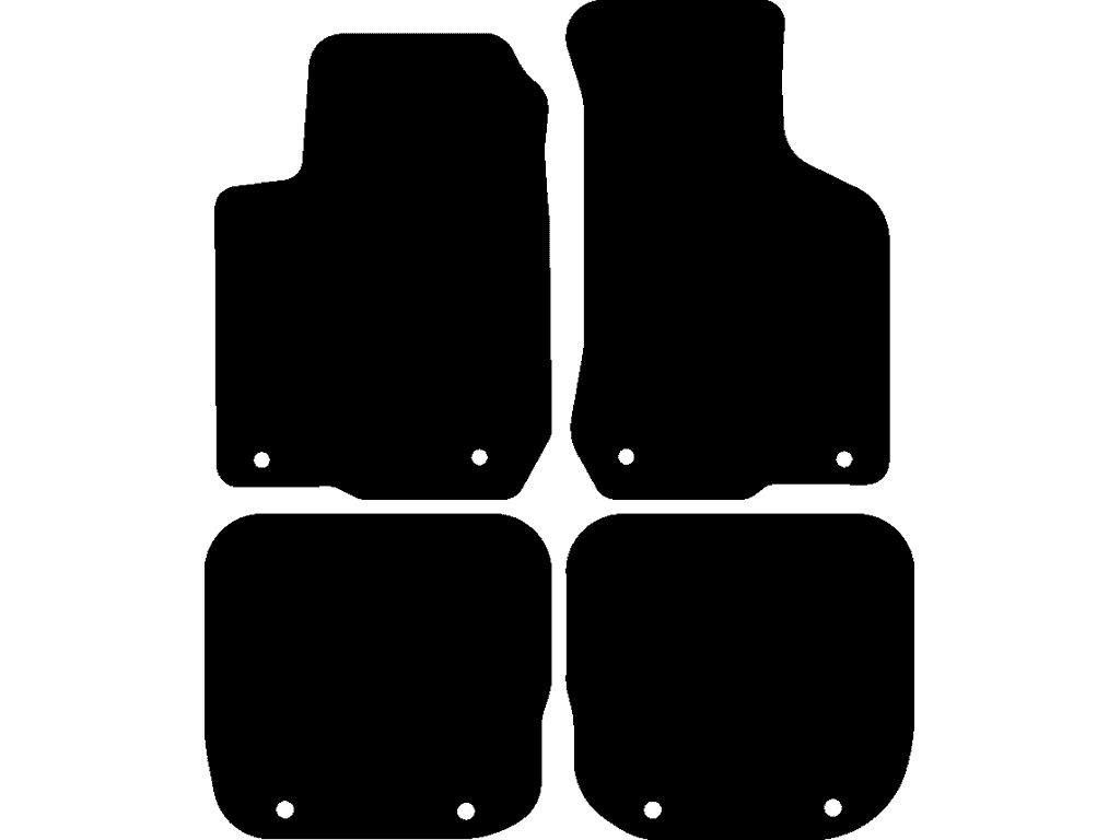 Tapis arrière avec oeillets de fixation | Version 2