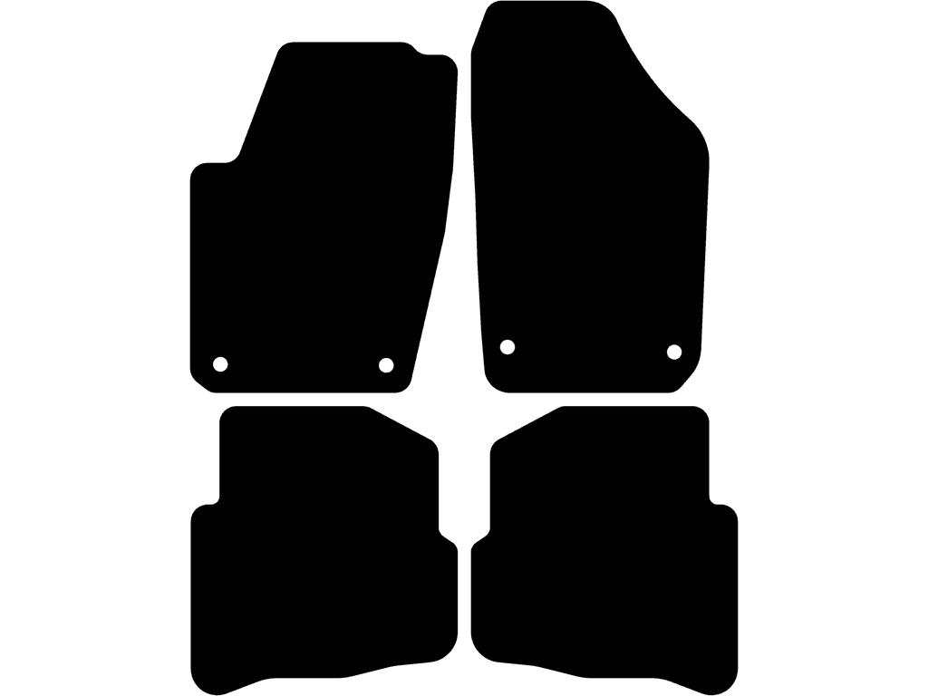 Tapis pour Volkswagen Polo 9N/9N3 2001 - 2009