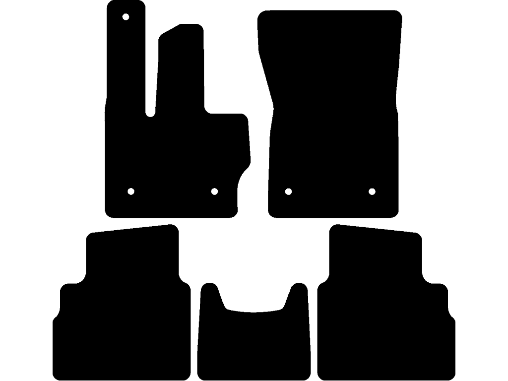 Système de fixation : Clips ovale avec vis