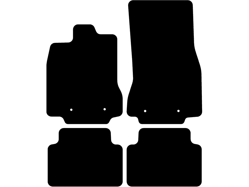 Berline / Wagon | RWD | Tapis arrière avec oeillets de fixation