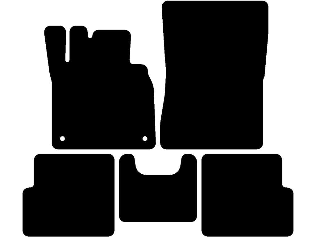 Variation 1 |Tapis arrière avec porte-gobelet