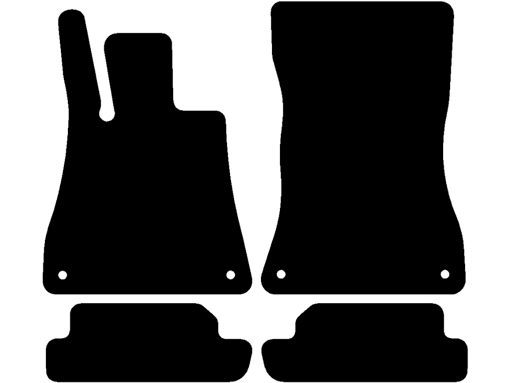 Tapis pour Mercedes AMG GT C192 2024 - 2026