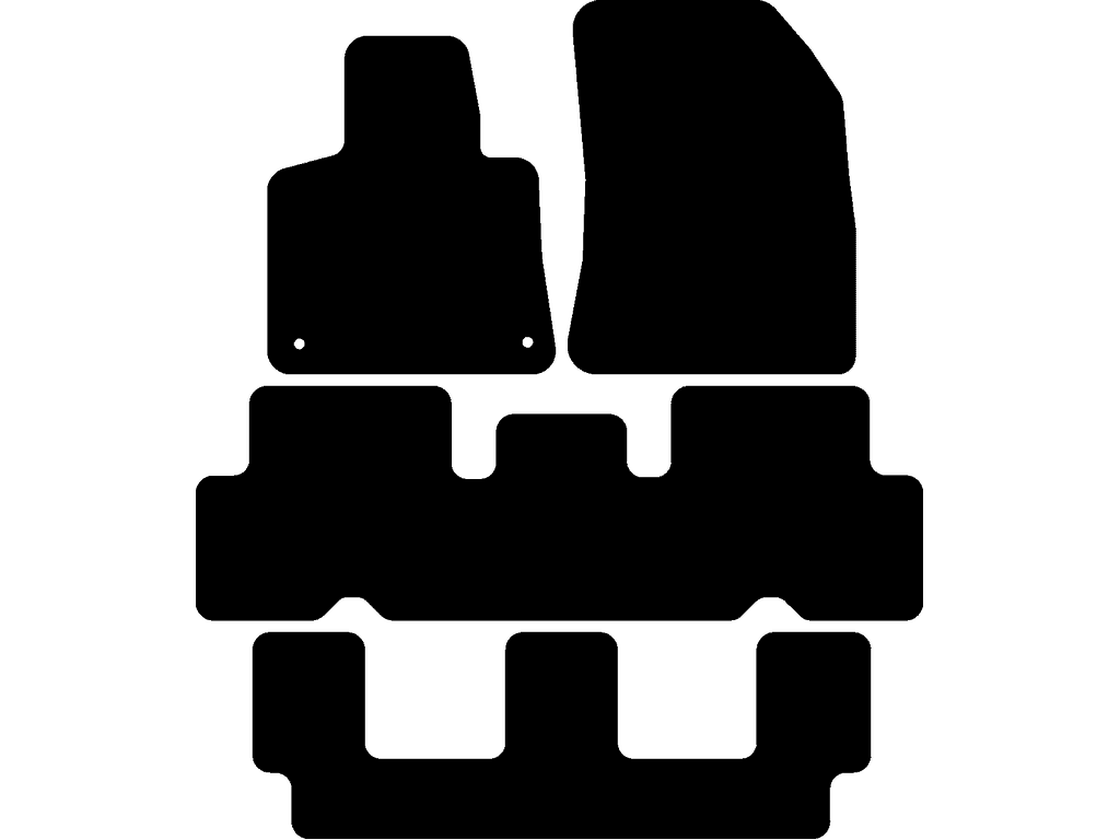 Grand 7 sièges | Avec branchement 12V pour les sièges arrière