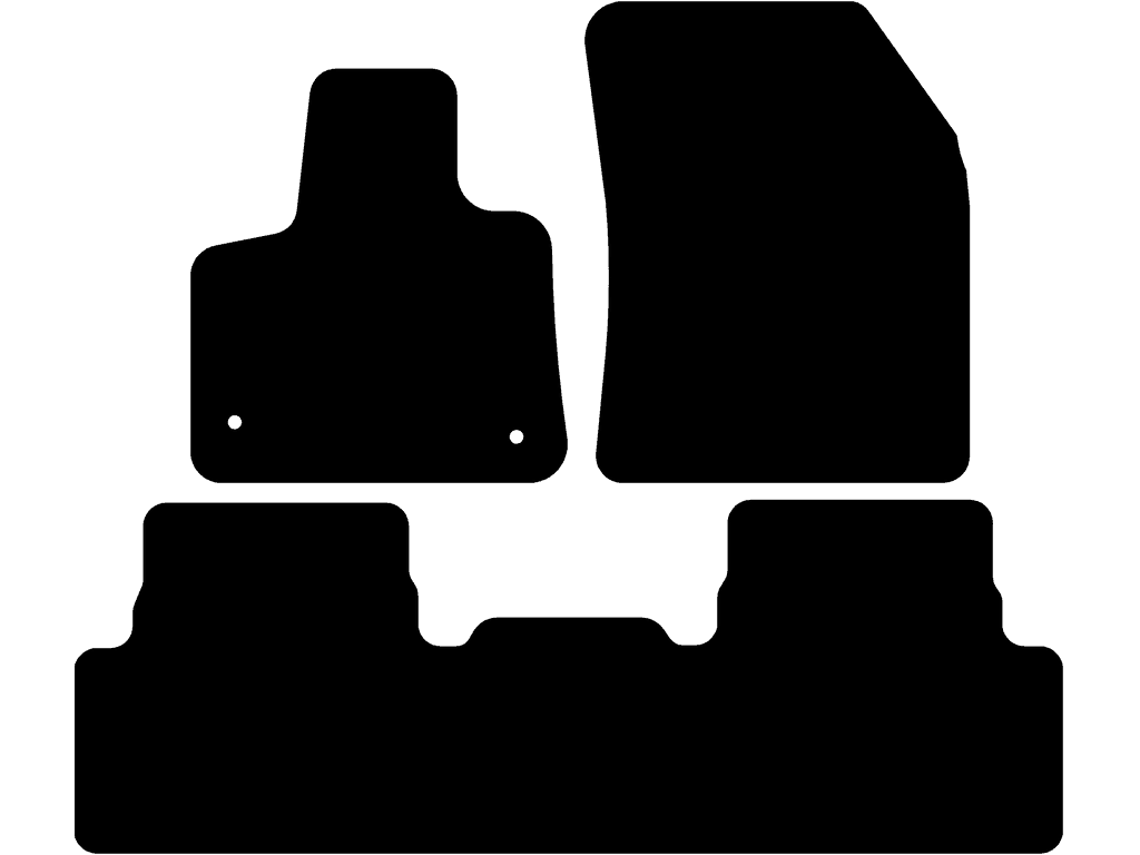 C5 Aircross | Essence/Diesel | Tapis arrière en un bloc