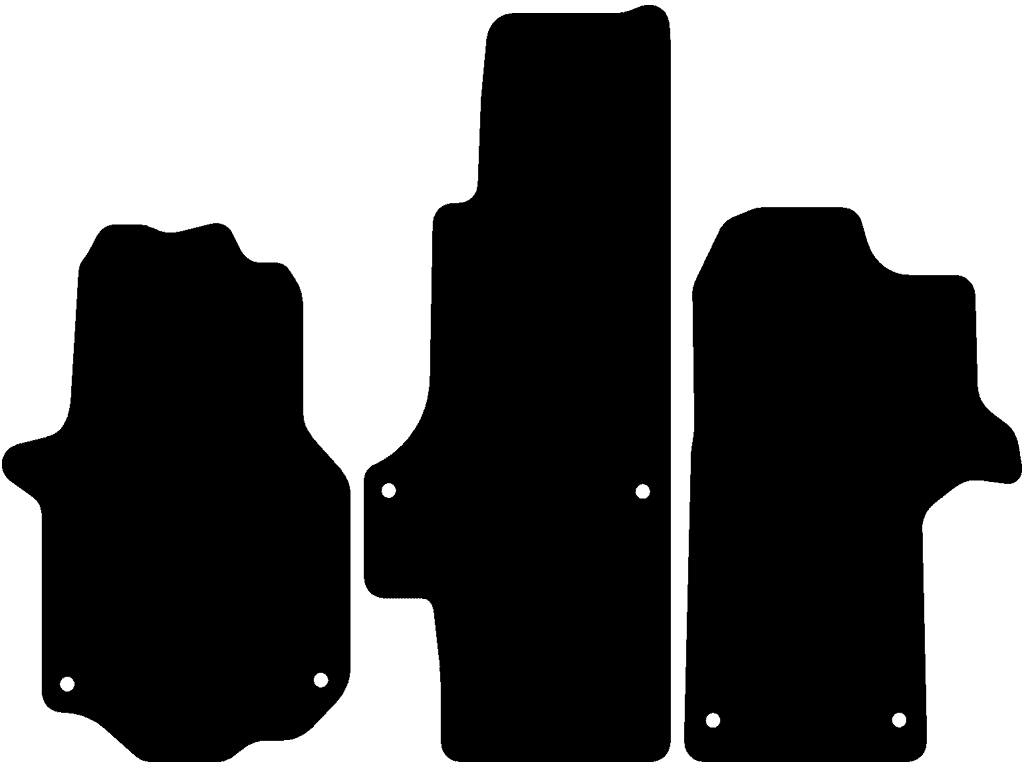 Siège unique avant droit | Sans chauffage au sol | Frein à main traditionnel