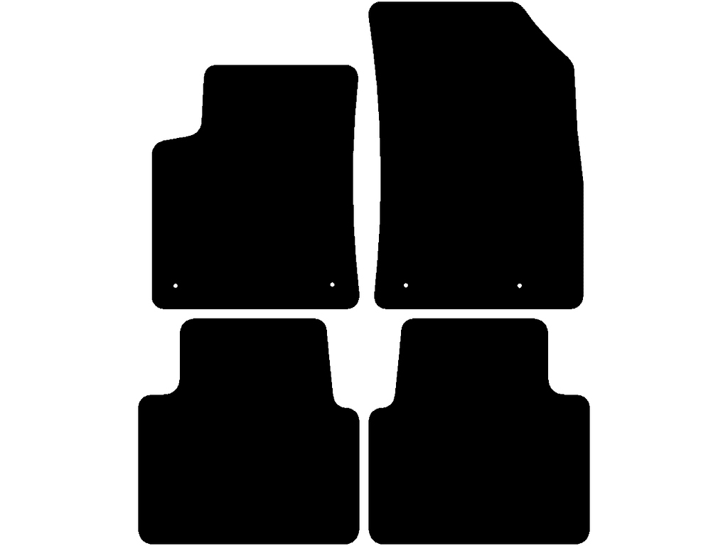 Système de fixation: Clips (14 mm)