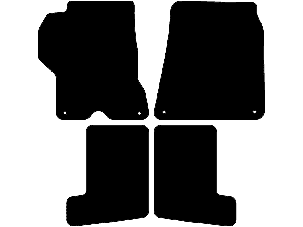 Bouton de coffre/carburant au sol | Système de fixation: Bouton pression