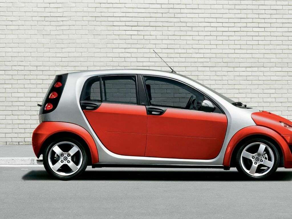 Tapis de coffre pour Smart Forfour W454 2004 - 2006