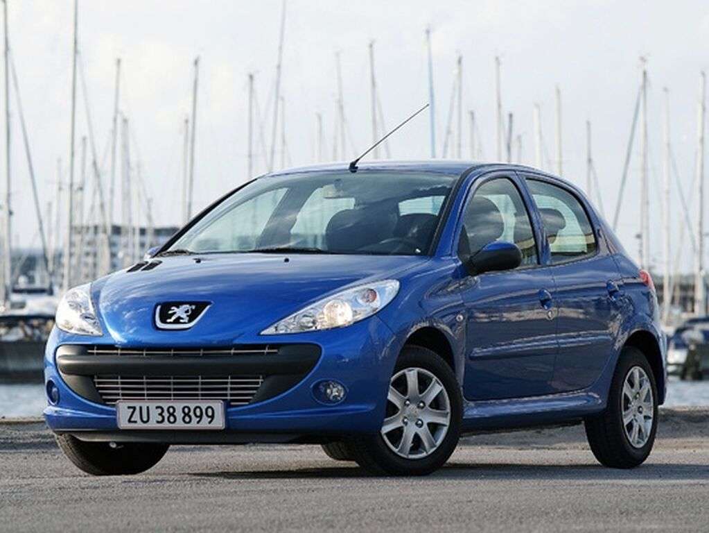 Tapis pour Peugeot 206 2009 - 2013