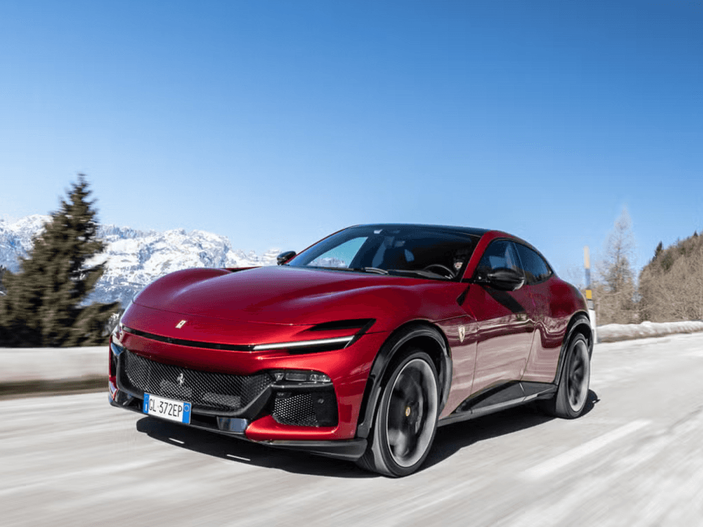 Tapis de coffre pour Ferrari Purosangue F175 2023 - 2026