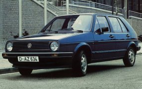 Tapis pour Volkswagen Golf 2. 